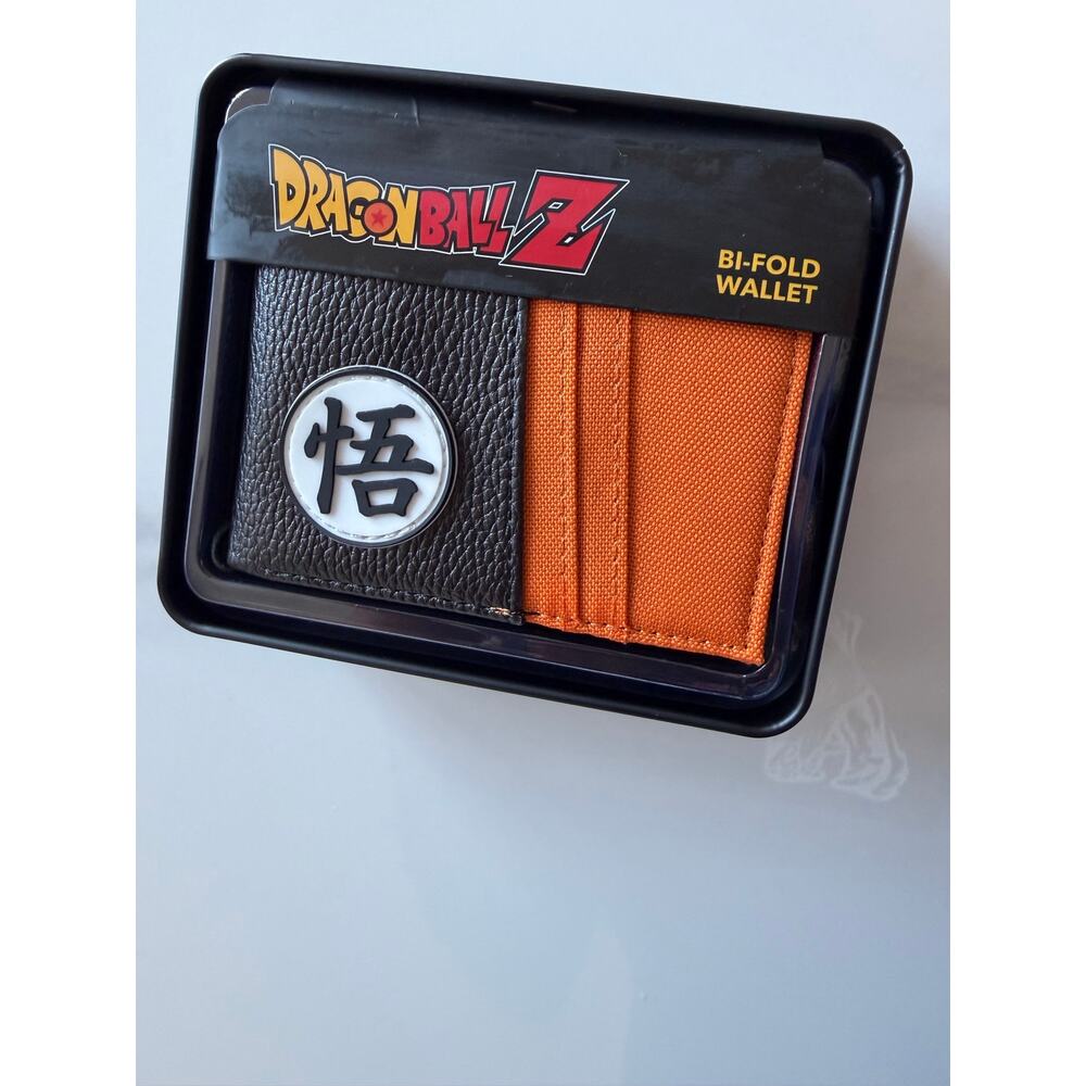 Dragon Ball Z Goku Bi-Fold Wallet with Collector Tin Case Licensed Anime Gift - Picture 5 of 6
